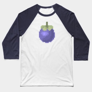 Mangosteen Pixel art, Cute Mangosteen fruit, Thai fruit Baseball T-Shirt